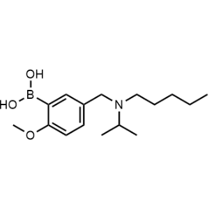 (5-((Isopropyl(pentyl)amino)methyl)-2-methoxyphenyl)boronic acid|CS-1156402