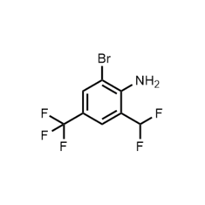 2-Bromo-6-(difluoromethyl)-4-(trifluoromethyl)aniline|CS-1156459