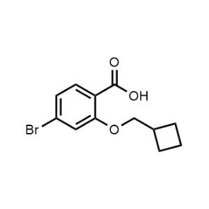 4-Bromo-2-(cyclobutylmethoxy)benzoic acid|CS-1156462
