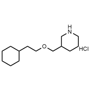 3-((2-Cyclohexylethoxy)methyl)piperidine hydrochloride|CS-1156491