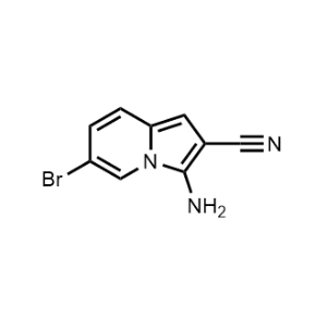 3-Amino-6-bromoindolizine-2-carbonitrile|CS-1156501