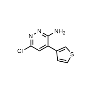 6-Chloro-4-(thiophen-3-yl)pyridazin-3-amine|CS-1156519