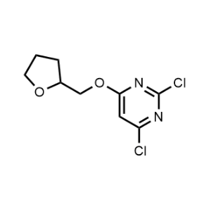 2,4-Dichloro-6-((tetrahydrofuran-2-yl)methoxy)pyrimidine|CS-1156789