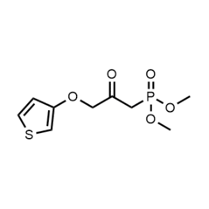 Dimethyl (2-oxo-3-(thiophen-3-yloxy)propyl)phosphonate|CS-1156834