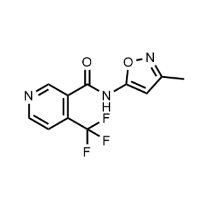N-(3-Methylisoxazol-5-yl)-4-(trifluoromethyl)nicotinamide|CS-1156838