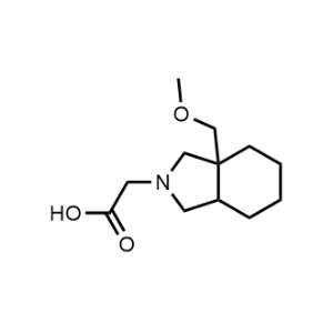 2-(3a-(Methoxymethyl)octahydro-2H-isoindol-2-yl)acetic acid|CS-1156862