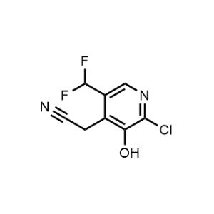 2-(2-Chloro-5-(difluoromethyl)-3-hydroxypyridin-4-yl)acetonitrile|CS-1156870