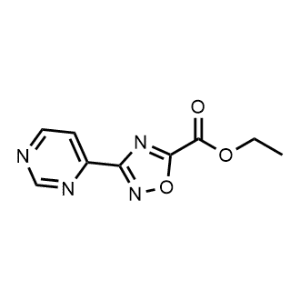 Ethyl 3-(pyrimidin-4-yl)-1,2,4-oxadiazole-5-carboxylate|CS-1156903