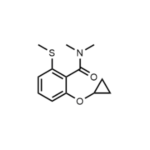 2-Cyclopropoxy-N,N-dimethyl-6-(methylthio)benzamide|CS-1156949