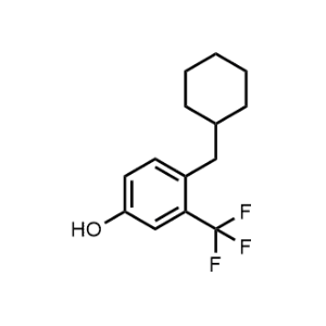 4-(Cyclohexylmethyl)-3-(trifluoromethyl)phenol|CS-1157007