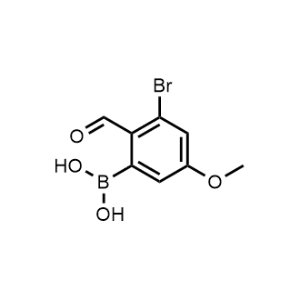(3-Bromo-2-formyl-5-methoxyphenyl)boronic acid|CS-1157125