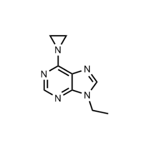 6-(Aziridin-1-yl)-9-ethyl-9H-purine|CS-1157127