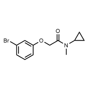 2-(3-Bromophenoxy)-N-cyclopropyl-N-methylacetamide|CS-1157151