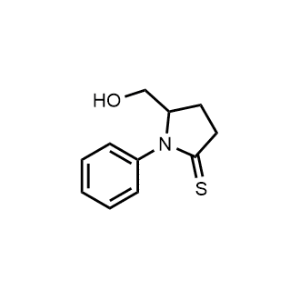 5-(Hydroxymethyl)-1-phenylpyrrolidine-2-thione|CS-1157189