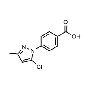 4-(5-Chloro-3-methyl-1H-pyrazol-1-yl)benzoic acid|CS-1157274