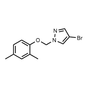 4-Bromo-1-((2,4-dimethylphenoxy)methyl)-1H-pyrazole|CS-1157275