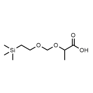 2-((2-(Trimethylsilyl)ethoxy)methoxy)propanoic acid|CS-1157312