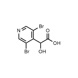 2-(3,5-Dibromopyridin-4-yl)-2-hydroxyacetic acid|CS-1157328