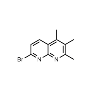 7-Bromo-2,3,4-trimethyl-1,8-naphthyridine|CS-1157337