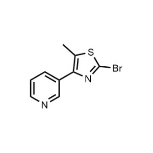 2-Bromo-5-methyl-4-(pyridin-3-yl)thiazole|CS-1157501