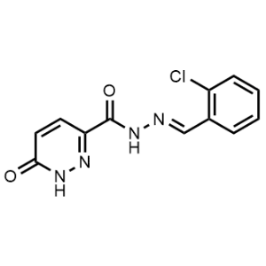 N'-(2-Chlorobenzylidene)-6-oxo-1,6-dihydropyridazine-3-carbohydrazide|CS-1157505