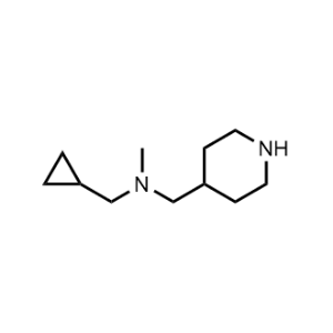 1-Cyclopropyl-N-methyl-N-(piperidin-4-ylmethyl)methanamine|CS-1157635
