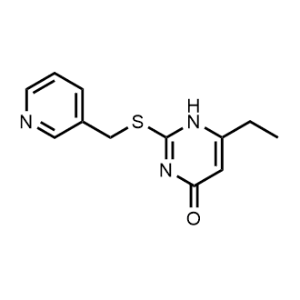 6-Ethyl-2-((pyridin-3-ylmethyl)thio)pyrimidin-4(1H)-one|CS-1157797