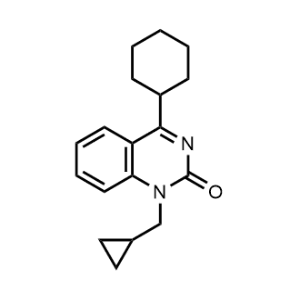 4-Cyclohexyl-1-(cyclopropylmethyl)quinazolin-2(1H)-one|CS-1157816