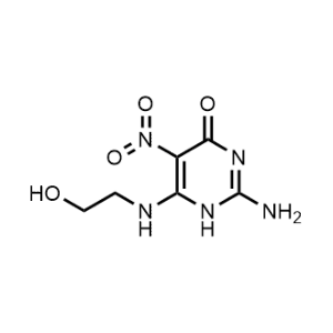 2-Amino-6-((2-hydroxyethyl)amino)-5-nitropyrimidin-4(1H)-one|CS-1157866