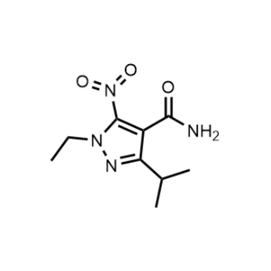 1-Ethyl-3-isopropyl-5-nitro-1H-pyrazole-4-carboxamide|CS-1157883