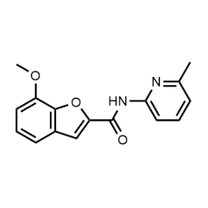 7-Methoxy-N-(6-methylpyridin-2-yl)benzofuran-2-carboxamide|CS-1157980