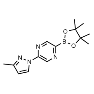 2-(3-Methyl-1H-pyrazol-1-yl)-5-(4,4,5,5-tetramethyl-1,3,2-dioxaborolan-2-yl)pyrazine|CS-1158005