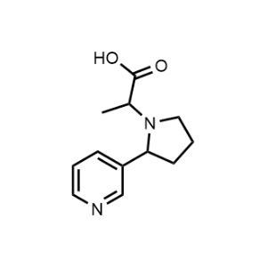 2-(2-(Pyridin-3-yl)pyrrolidin-1-yl)propanoic acid|CS-1158012