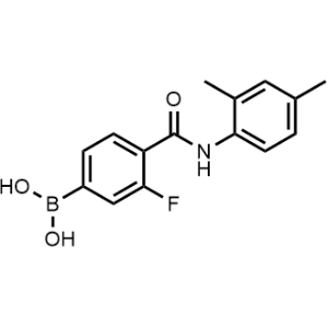 (4-((2,4-Dimethylphenyl)carbamoyl)-3-fluorophenyl)boronic acid|CS-1158224