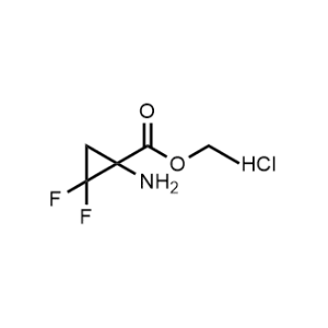 Ethyl 1-amino-2,2-difluorocyclopropane-1-carboxylate hydrochloride|CS-1158261