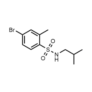 4-Bromo-N-isobutyl-2-methylbenzenesulfonamide|CS-1158296