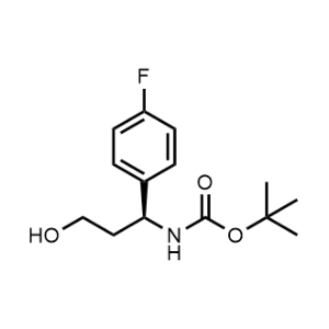 Tert-butyl (S)-(1-(4-fluorophenyl)-3-hydroxypropyl)carbamate|CS-1158431