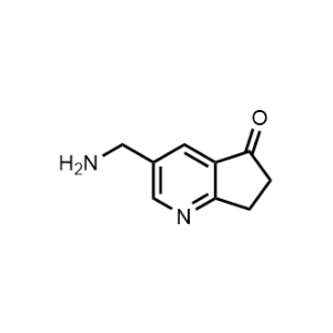 3-(Aminomethyl)-6,7-dihydro-5H-cyclopenta[b]pyridin-5-one|CS-1158521