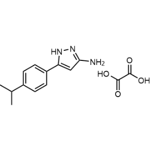5-(4-Isopropylphenyl)-1H-pyrazol-3-amine oxalate|CS-1158552