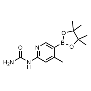 1-(4-Methyl-5-(4,4,5,5-tetramethyl-1,3,2-dioxaborolan-2-yl)pyridin-2-yl)urea|CS-1158610