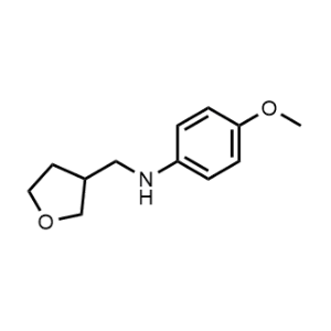 4-Methoxy-N-((tetrahydrofuran-3-yl)methyl)aniline|CS-1158647