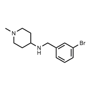N-(3-Bromobenzyl)-1-methylpiperidin-4-amine|CS-1158683