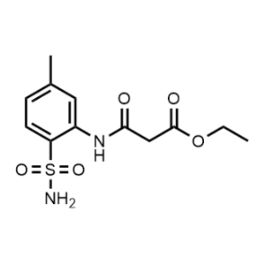 Ethyl 3-((5-methyl-2-sulfamoylphenyl)amino)-3-oxopropanoate|CS-1158719