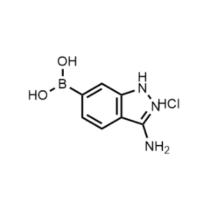 (3-Amino-1H-indazol-6-yl)boronic acid hydrochloride|CS-1158754
