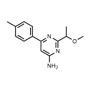 2-(1-Methoxyethyl)-6-(P-tolyl)pyrimidin-4-amine|CS-1158791