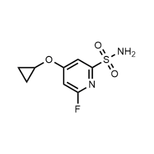 4-Cyclopropoxy-6-fluoropyridine-2-sulfonamide|CS-1158875
