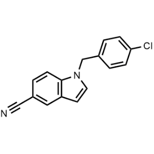 1-(4-Chlorobenzyl)-1H-indole-5-carbonitrile|CS-1158892