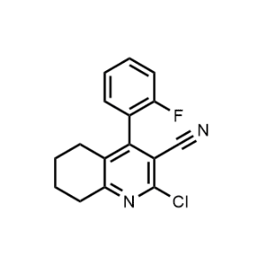 2-Chloro-4-(2-fluorophenyl)-5,6,7,8-tetrahydroquinoline-3-carbonitrile|CS-1158940