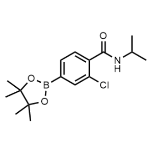 2-Chloro-N-isopropyl-4-(4,4,5,5-tetramethyl-1,3,2-dioxaborolan-2-yl)benzamide|CS-1159050