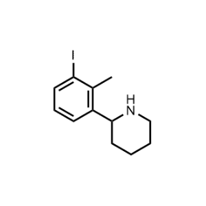 2-(3-Iodo-2-methylphenyl)piperidine|CS-1159074